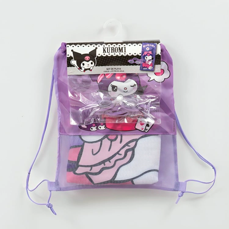 SET TOALLA 70×140 CM. + LENTES DE AGUA /KUROMI MORA – MASHINI - 4