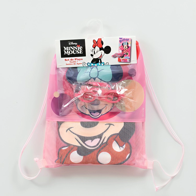 SET TOALLA 70×140 CM. + LENTES DE AGUA /MINNIE DANCE – MASHINI - 3