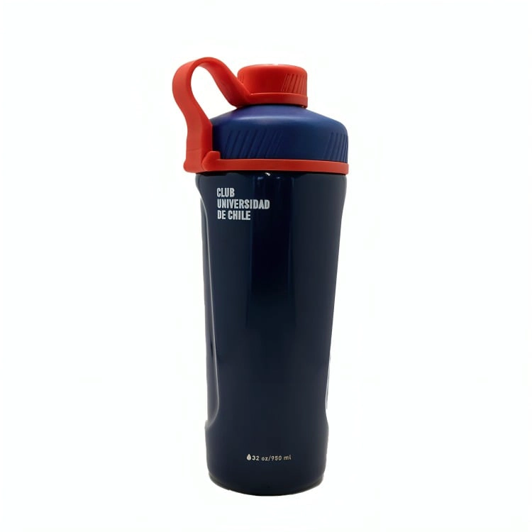 SHAKER METALICO 950 ML UNIVERSIDAD DE CHILE - 2