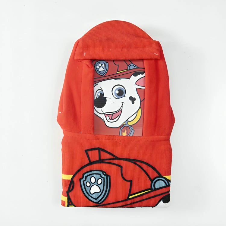 TOALLA DE PLAYA CON CAPUCHA PAW PATROL MARSHALL - 2