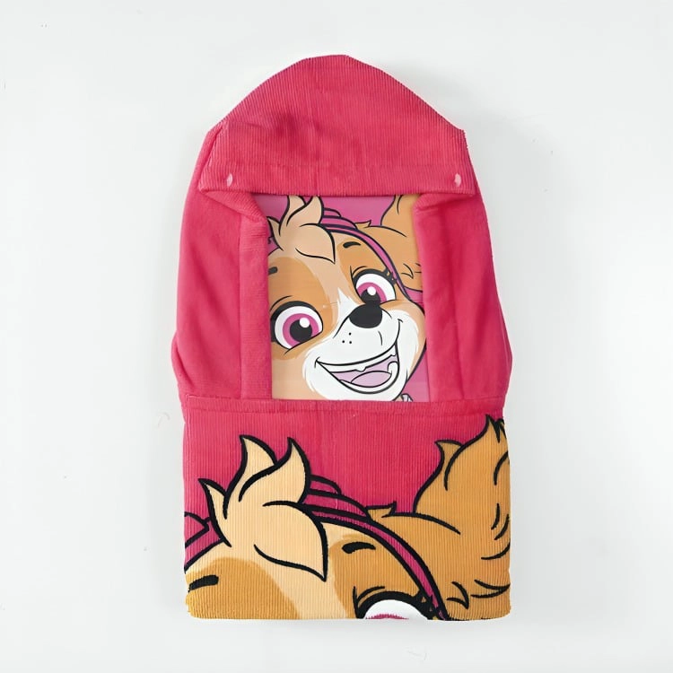 TOALLA DE PLAYA CON CAPUCHA  PAW PATROL PRIMAVERA - 2