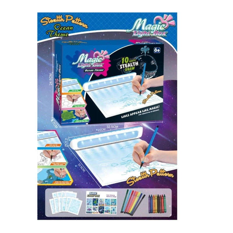 PIZARRA MAGICA MAGIC LIGHT OCEAN - 3