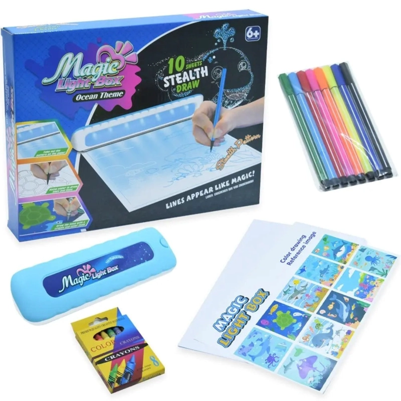 PIZARRA MAGICA MAGIC LIGHT OCEAN - 6