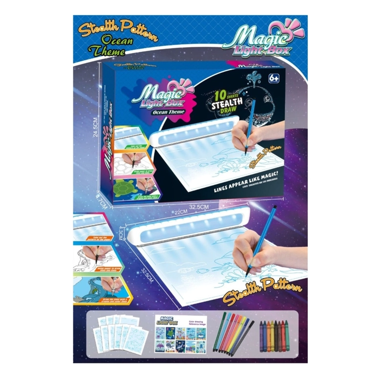 PIZARRA MAGICA MAGIC LIGHT OCEAN - 7