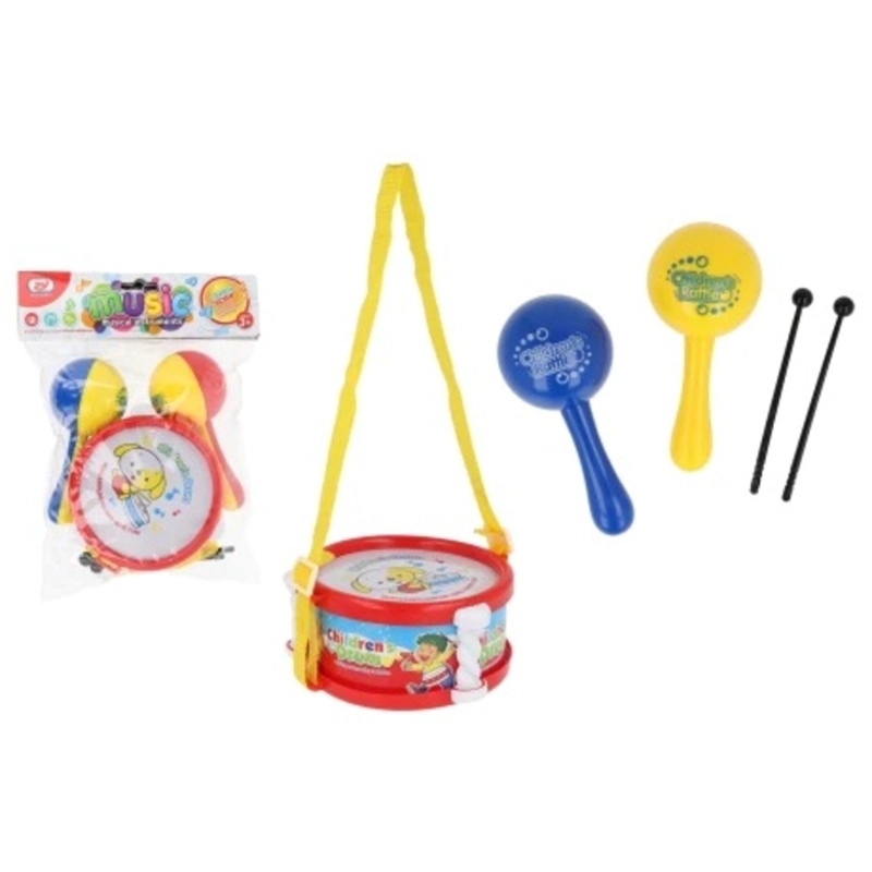 PACK X 3 JUGUETE TAMBOR INS CHICO ECO PLUS 2023 - 2
