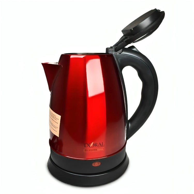 HERVIDOR DE AGUA 1.8 LITROS DUSSELDORF ROJA XTX2022 - 3