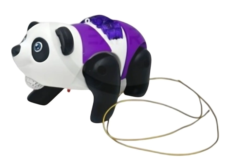 PAK DE 3 PANDA CAMINANTE LUZ SONIDO ECO BOLSA - 1
