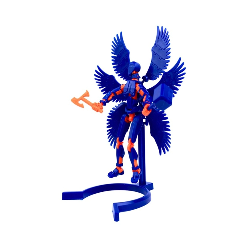 FIGURA DE ACCION ARTICULADO DUMMY 13 DIY AZUL - 2