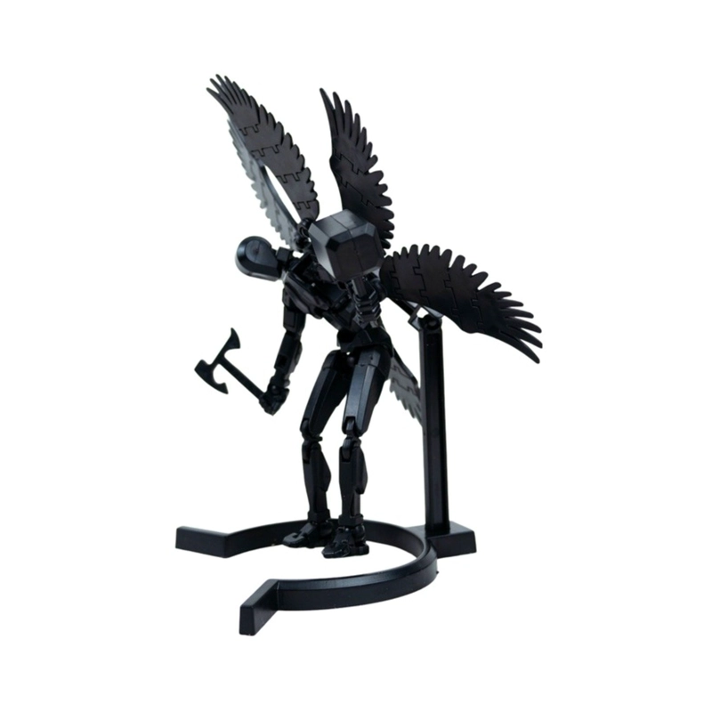 FIGURA DE ACCION ARTICULADO DUMMY 13 DIY NEGRO - 4