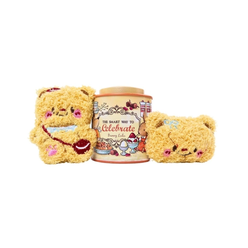 CAJA DE REGALO CON VELA AROMATICA DISEÑO CUTE - 2