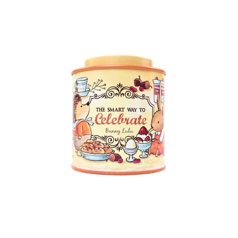 CAJA DE REGALO CON VELA AROMATICA DISEÑO CUTE - 4