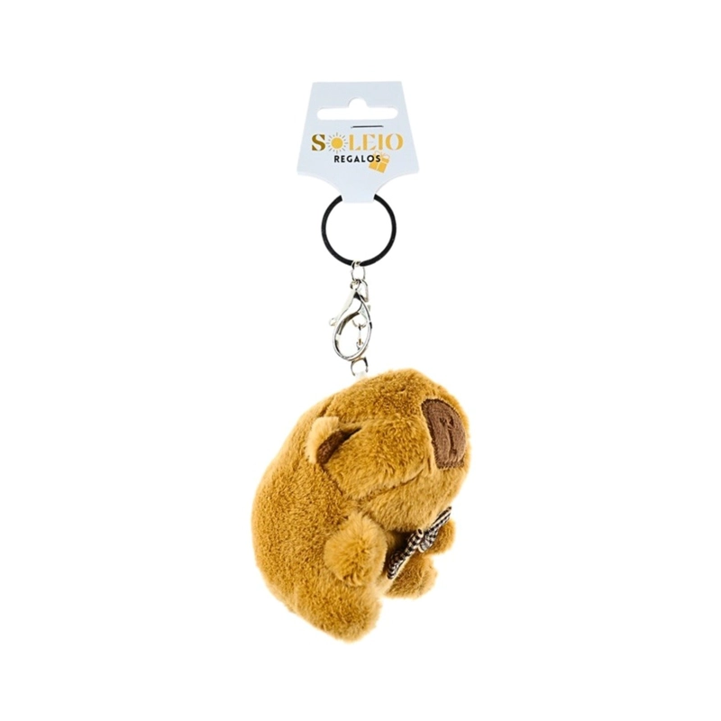LLAVERO DE PELUCHE COLGANTE CAPIBARA - 5