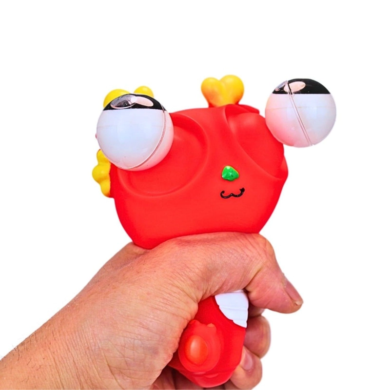 JUGUETE OJO POPPING DRAGON OJO SALTON ROJO - 3