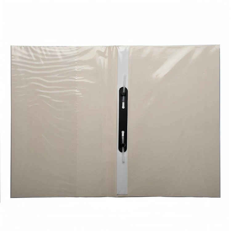 PACK 4 ARCHIVADOR PLASTIFICADO CON GUSANO / NEGRO – TORRE - 2