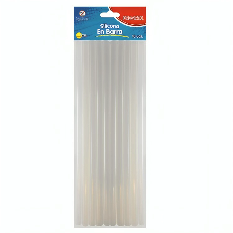 PACK 4 DE SET 10 SILICONAS EN BARRA 7 MM - 1