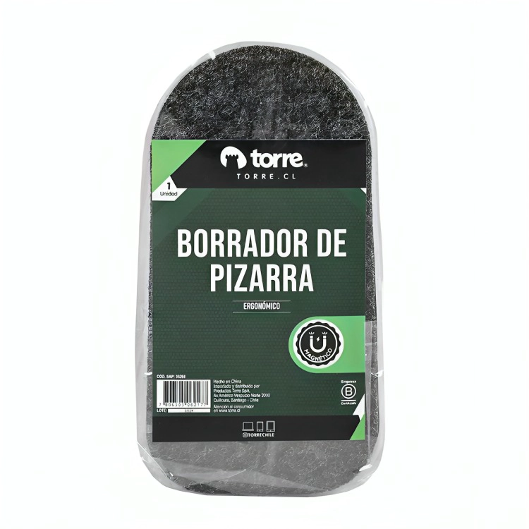 PACK 3 BORRADOR DE PIZARRA MAGNE TICO TIPO MOUSE – TORRE - 3