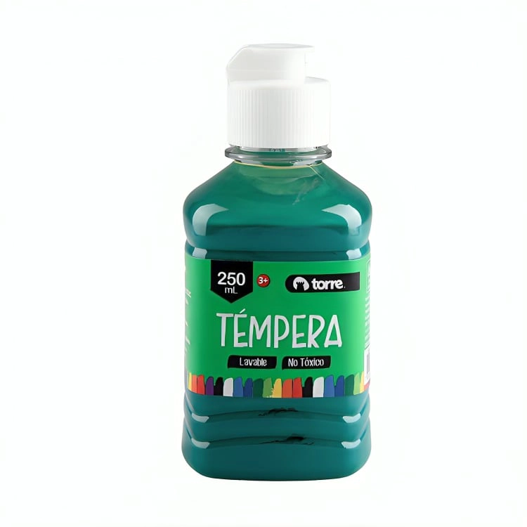 PACK 3 TE MPERA 250 ML / VERDE – TORRE - 1
