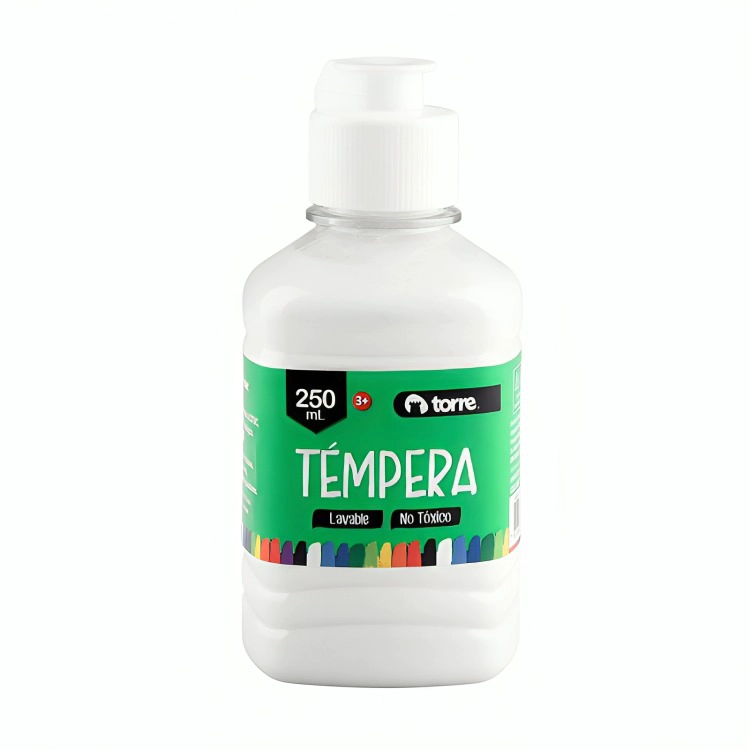 PACK 3 TE MPERA 250 ML / BLANCO – TORRE - 2
