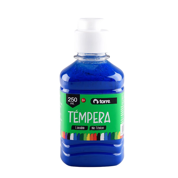 PACK 3 TE MPERA 250 ML / AZUL – TORRE - 2
