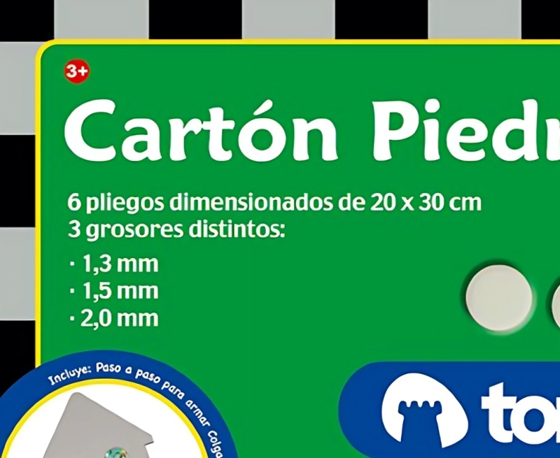 PACK 3 BOLSON CARTON PIEDRA – TORRE - 1