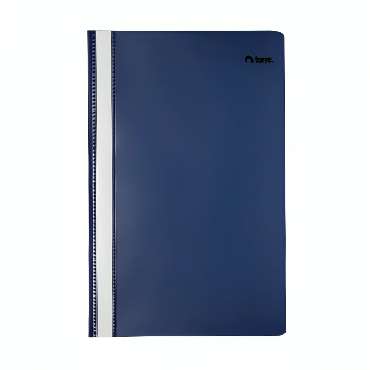 PACK 4 CARPETA PVC PLAST FILE OFICIO AZUL - 2