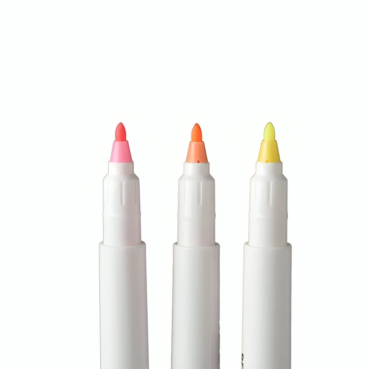 PACK 3 DESTACADORES PUNTA BISELADA WINDOW VISION 3 UND. MIX COLORES – TORRE - 2