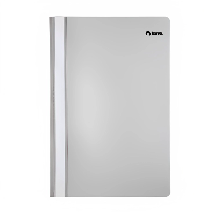 PACK 3 CARPETA PVC PLAST FILE OFICIO / GRIS – TORRE - 1