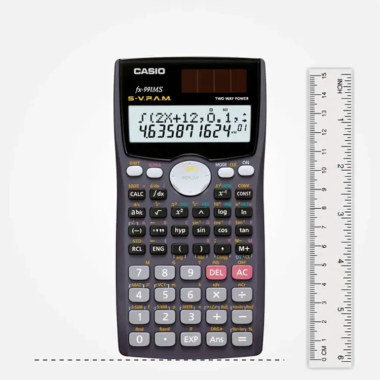 CALCULADORA CIENTIFICA CIENTIFICA NEGRA 172ML – TORRE - 2