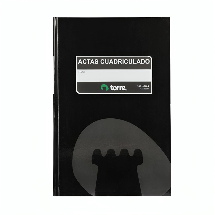 LIBRO DE ACTAS CUADRICULADO 100 HOJAS – TORRE - 1