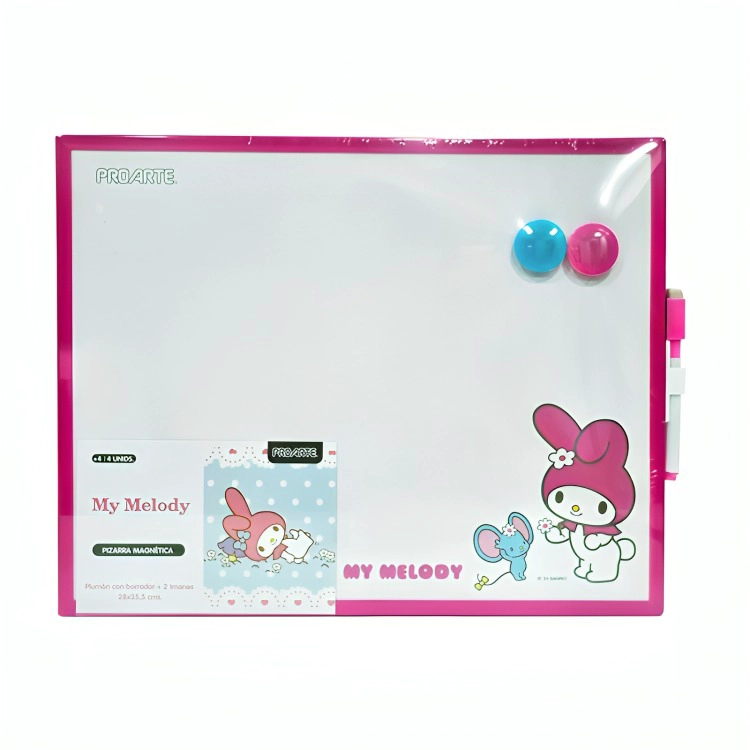 PIZARRA MAGNE TICA 28X35,5CMS. / MY MELODY – PROARTE - 1