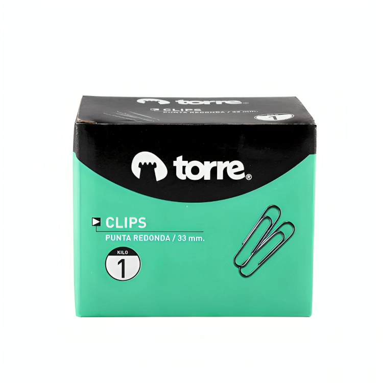 CLIPS 1 PUNTA REDONDA 1 KG. – TORRE - 2