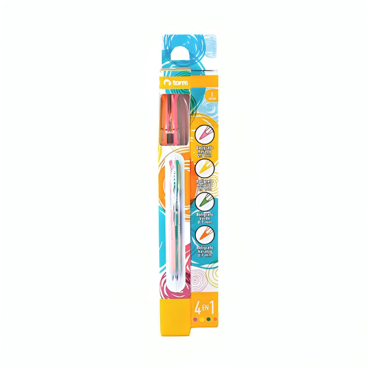 PACK 2 BOLIGRAFO MULTIFUNCIONAL FUN – TORRE - 1