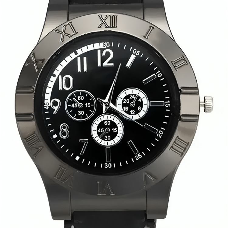 RELOJ HOMBRE PULSERA CON ENCENDEDOR RECARGABLE - 1