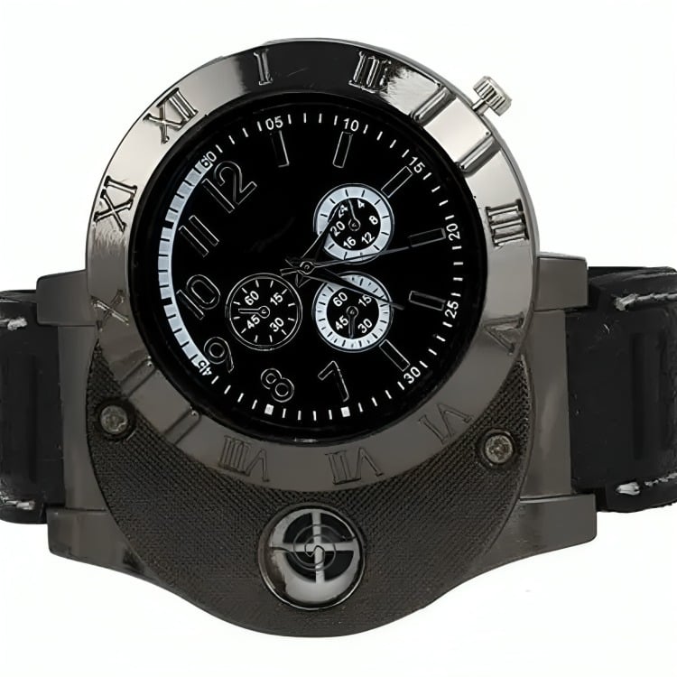 RELOJ HOMBRE PULSERA CON ENCENDEDOR RECARGABLE - 2