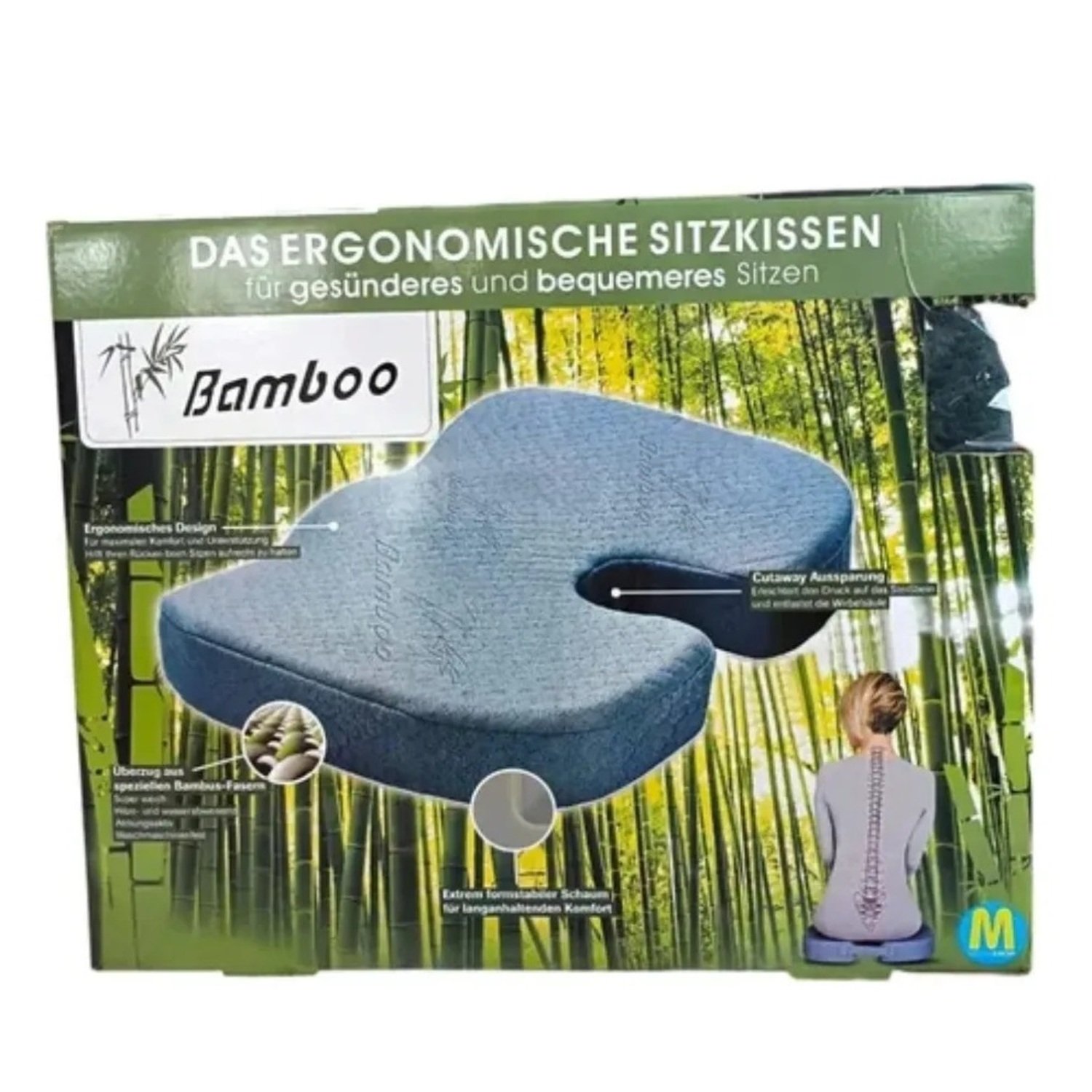 COJIN ORTOPE DICO PARA SENTARSE ALINEACION LUMBAR - 3