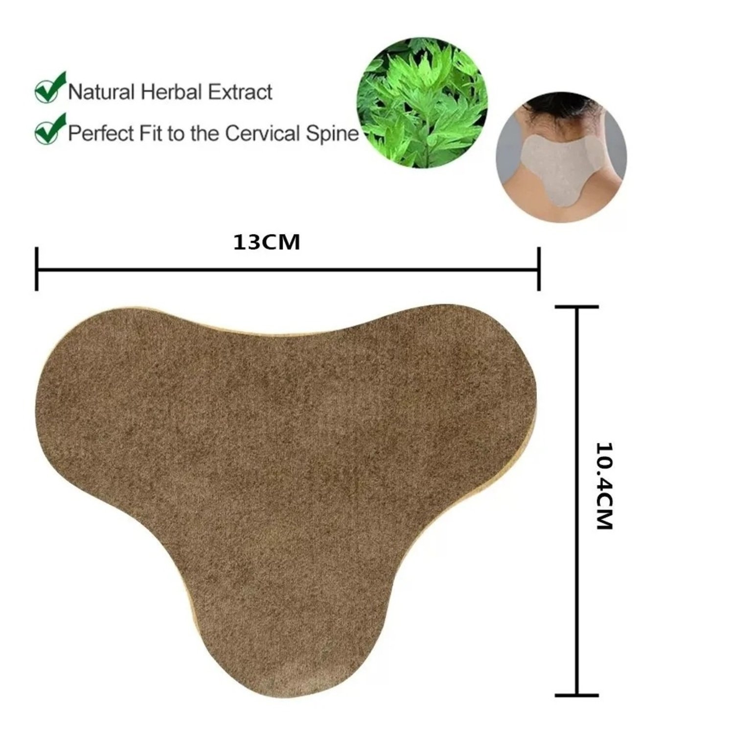 PACK X3 PARCHES DE 10 UNIDADES  PARA DOLOR CERVICAL / MUSCULAR - 5