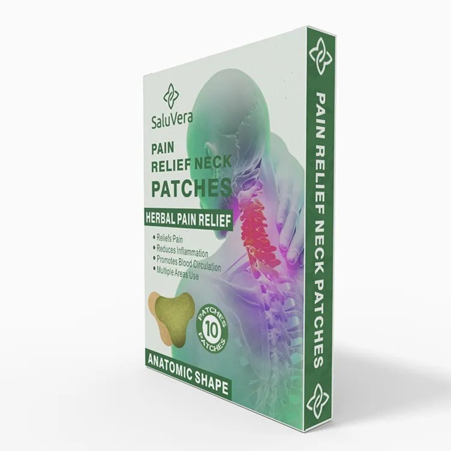 PACK X3 PARCHES DE 10 UNIDADES  PARA DOLOR CERVICAL / MUSCULAR - 6