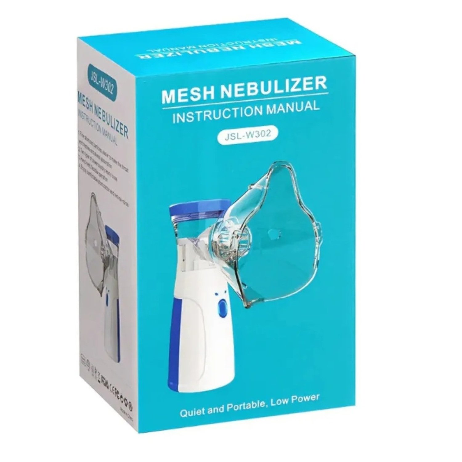NEBULIZADOR PORTATIL USB 2 MASCARILLAS NIÑO ADULTO - 3