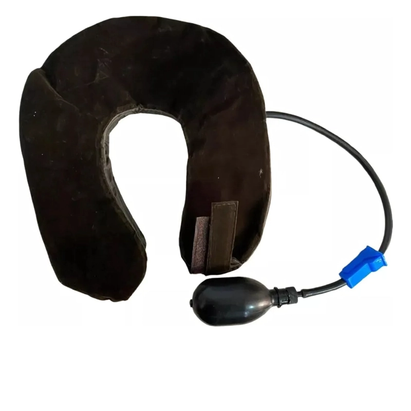 COLLARIN CERVICAL INFLABLE ALIVIO DOLOR TENSION CUELLO VIAJE - 1