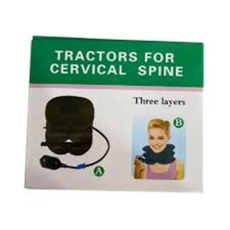 COLLARIN CERVICAL INFLABLE ALIVIO DOLOR TENSION CUELLO VIAJE - 4