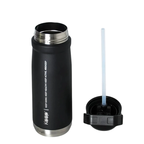 BOTELLA INSULADA CON MANGO 65O ML KEEP - 5