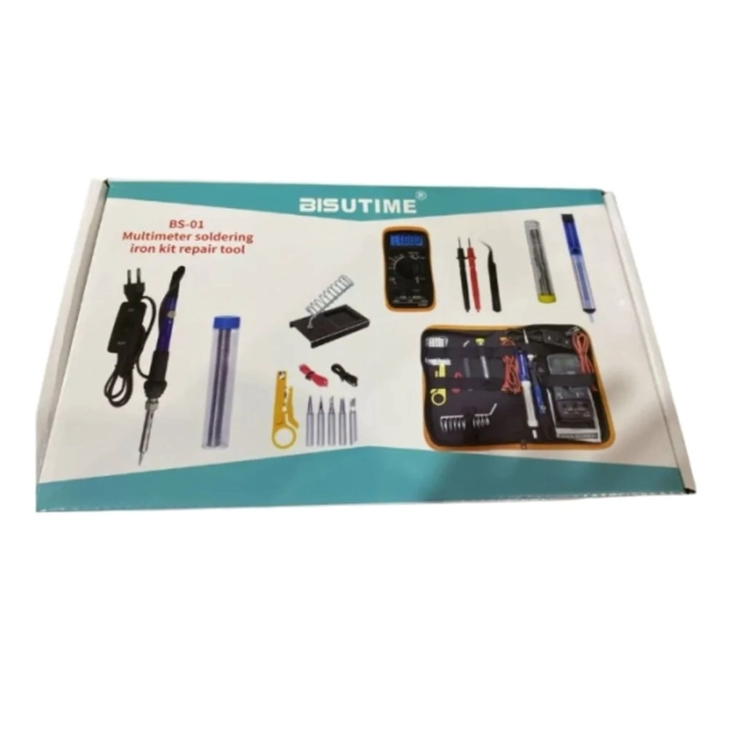 KIT SOLDADOR CAUTIN  REGULABLE MULTIMETRO - 3