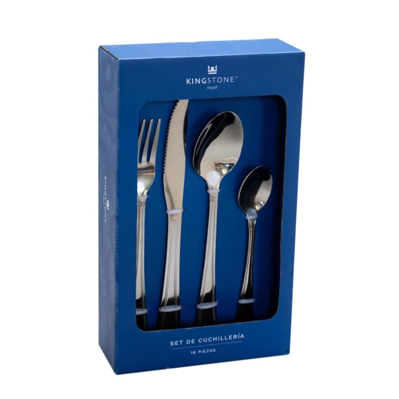 SET CUCHILLERIA 16 PCS YORK KINGSTONE - 4