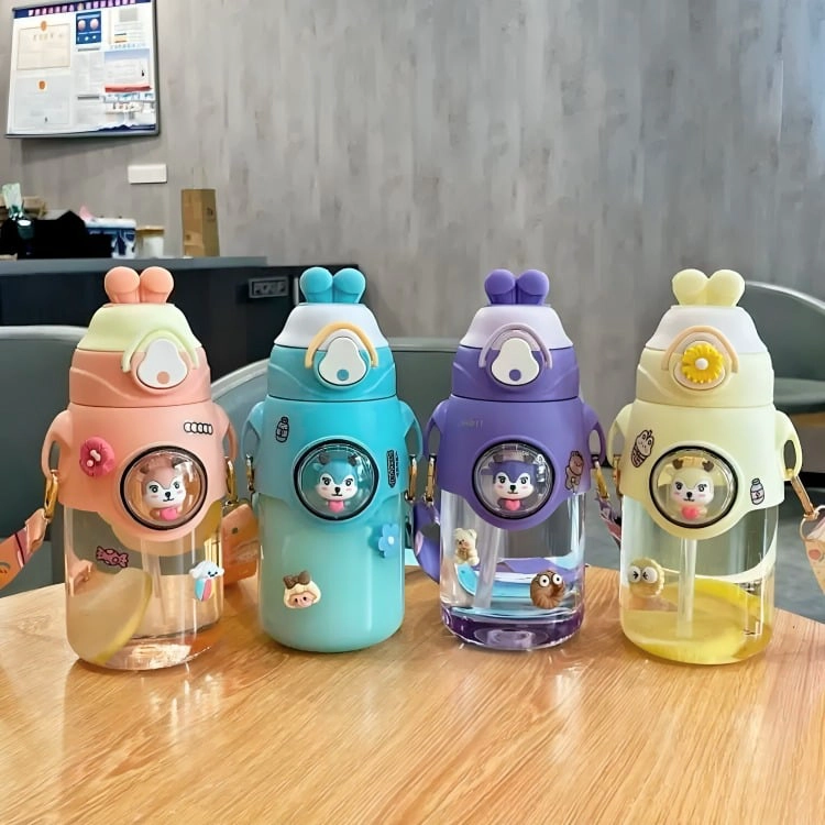 BOTELLA DE AGUA 740ML DE DIFERENTES COLORES - 1