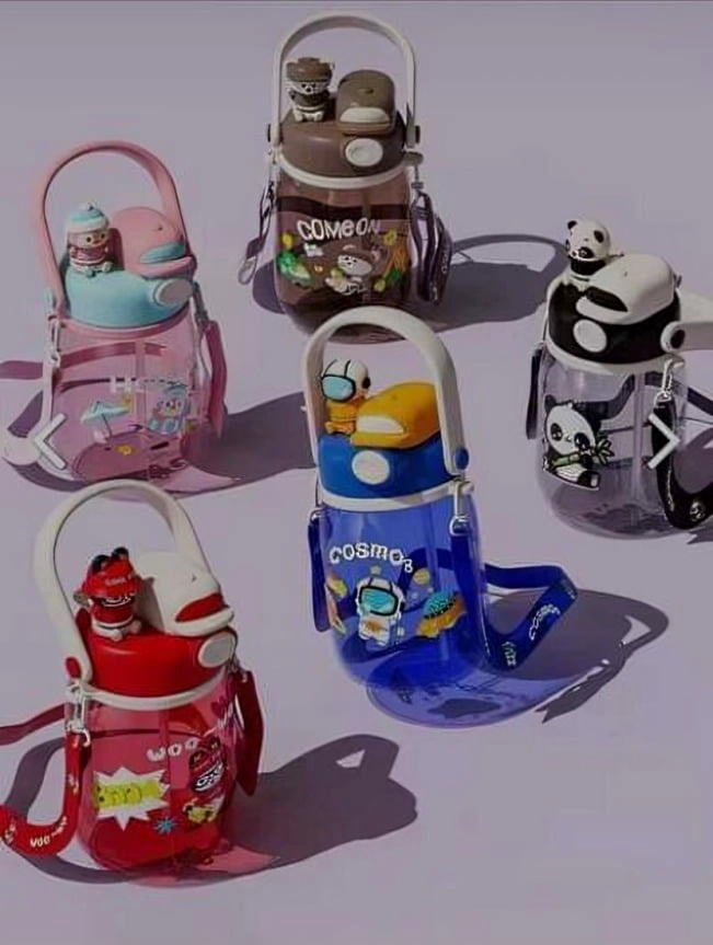 VASO COOLER AGUA KIDS PARA NIÑAS Y NIÑOS 1000ML - 2