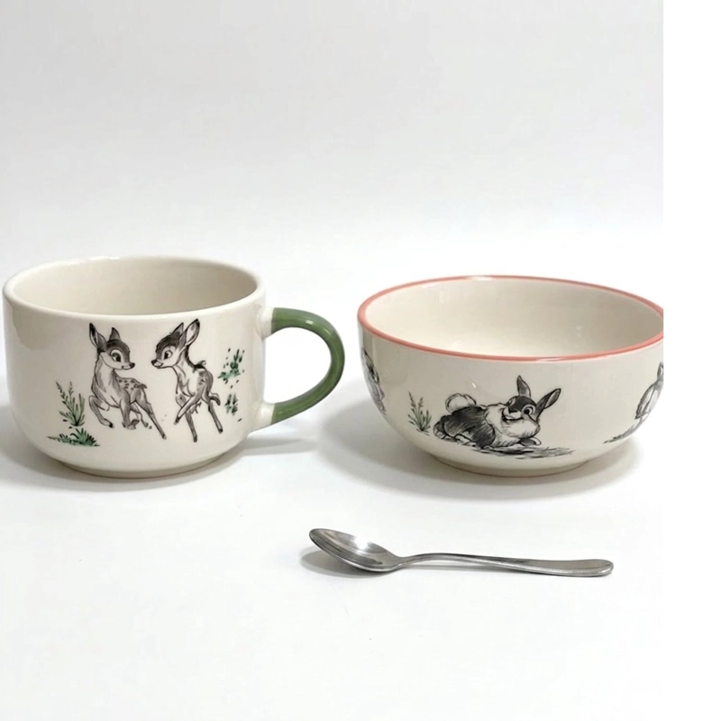 SET TAZON 520 ML + BOWL 650ML DDM NUDE DISNEY - 2
