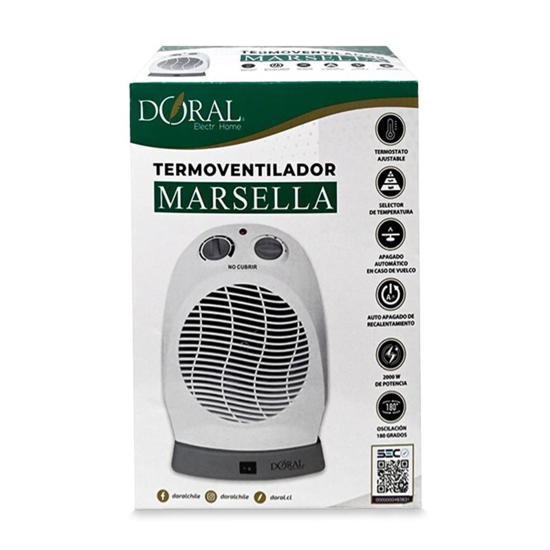 TERMOVENTILADOR CON ROTACION MARSELLA – DORAL - 3