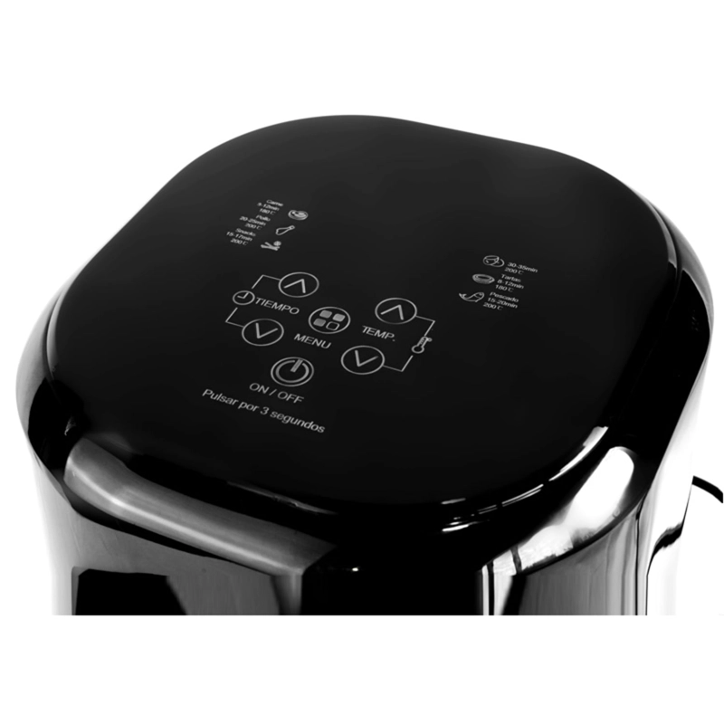 FREIDORA DE AIRE DIGITAL 4 LT ROMA / NEGRA – DORAL - 1