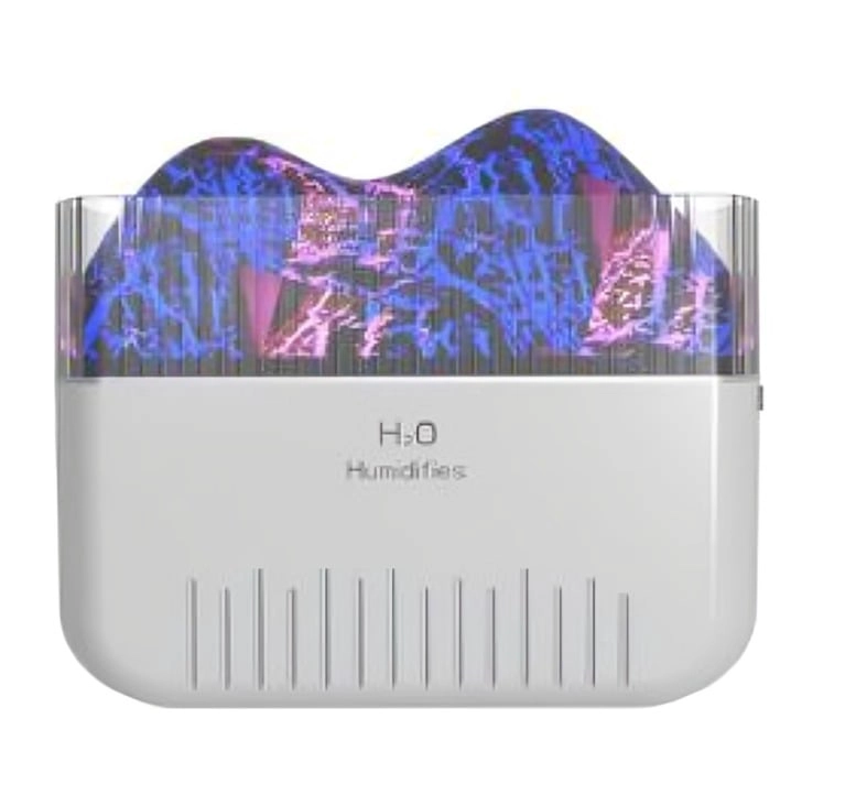 HUMIDIFICADOR PORTATIL DOBLE TIPO VOLCAN - 2