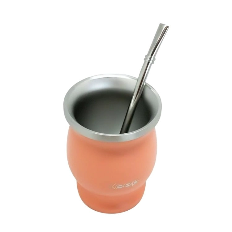 MATE CAJA HAMMERED 300 ML KEEP AMARILLO - 1